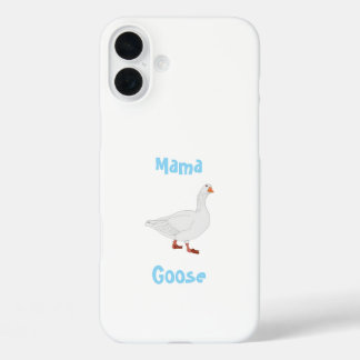 Coque Pour iPhone 16 Plus Mama Goose coque iphone - Cadeau de la fête des mè