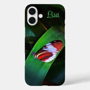 Coque Pour iPhone 16 Plus Papillon personnalisé sur coque iphone Apple feuil