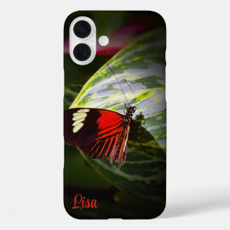 Coque Pour iPhone 16 Plus Papillon personnalisé sur un coque iphone Apple fe