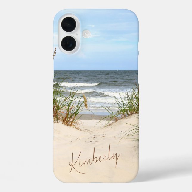 Coque Pour iPhone 16 Plus Plage iPhone 16 Plus Coque (Verso)