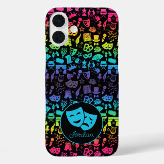 Coque Pour iPhone 16 Plus Rainbow Theater Lover iPhone 16 Plus Coque