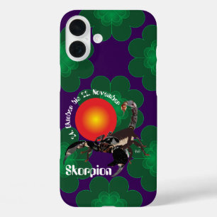 Coque Pour iPhone 16 Plus Scorpion 24 oct. au 22 nov. Coque iPhone