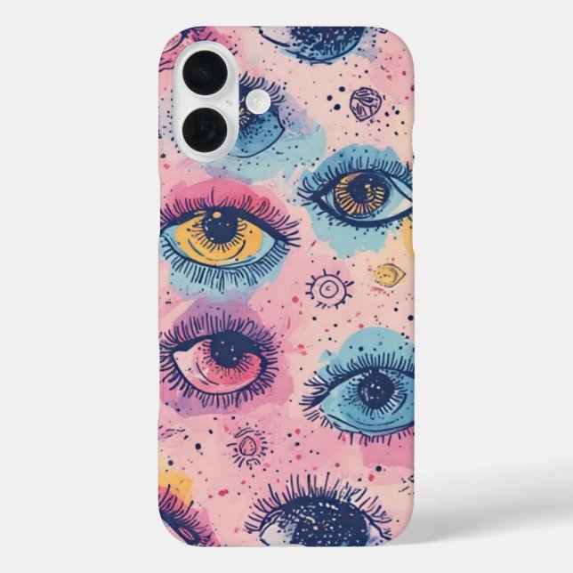 Coque Pour iPhone 16 Plus Third Eye Bloom - IPhone 16 Coque (Verso)