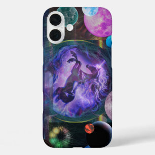 Coque Pour iPhone 16 Plus Unicorn Space iPhone 13 coque