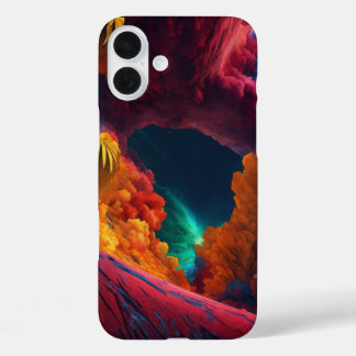 Coque Pour iPhone 16 Plus Vibrant Cosmic Dreamscape iPhone 16 Coque