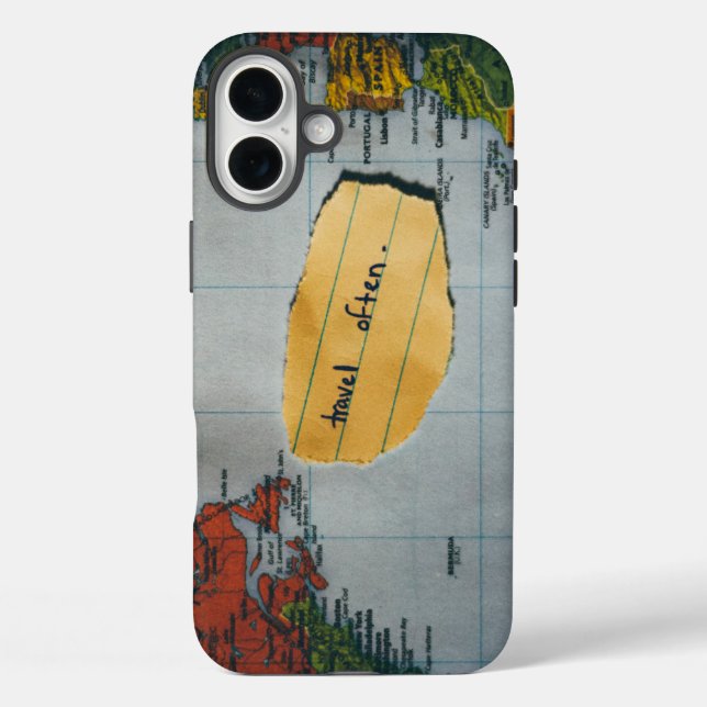 Coque Pour iPhone 16 Plus WanderArmor iPhone 16 Pro Coque - (Verso)