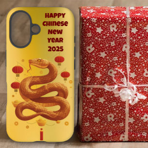 Coque Pour iPhone 16 Prospère Golden Snake iPhone / coque ipad