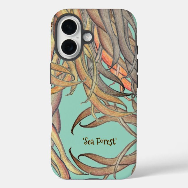 Coque Pour iPhone 16 *'Sea Forest Coque-Mate coque iphone design (Verso)