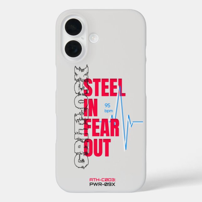 Coque Pour iPhone 16 Série coque iphone VYTROS "ATH-CODE" (Verso)