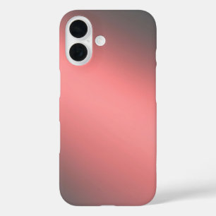 Coque Pour iPhone 16 Sleek Coral Ombre - iPhone 16 Coque