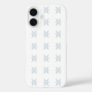 Coque Pour iPhone 16 Snowflakes d'hiver iPhone / coque ipad