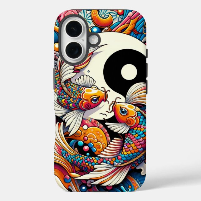 Coque Pour iPhone 16 Solde - Koi - Coque iphone (Verso)