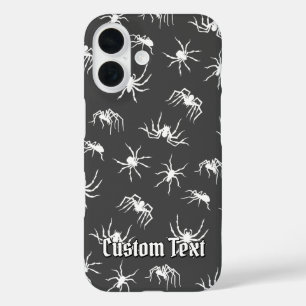 Coque Pour iPhone 16 Spider Silhouettes Motif Coque-Mate coque iphone