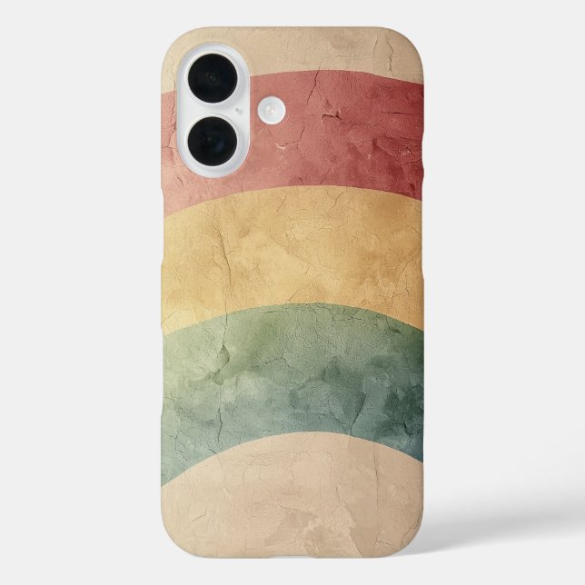 Coque Pour iPhone 16 Sunset Orbit - Téléphone Boîtier iPhone / coque ip (Verso)