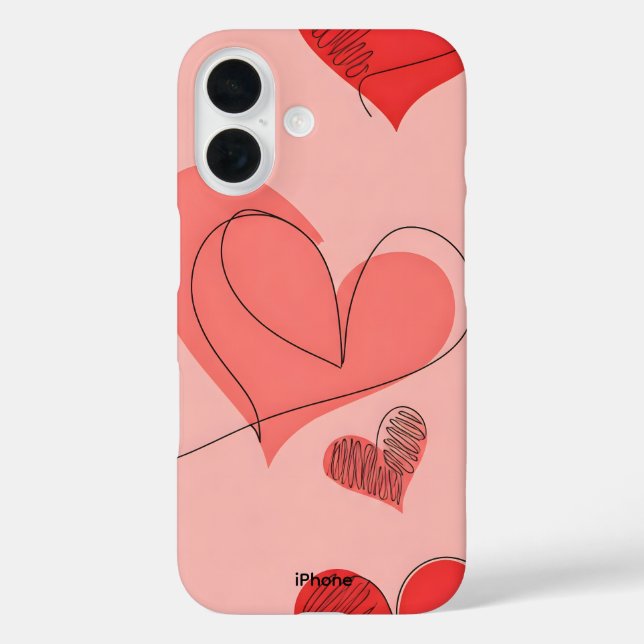Coque Pour iPhone 16 Whispers of Love iPhone 16 Coque (Verso)