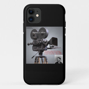 Coque pour iPhone 5 avec citation d'Edison "Encore