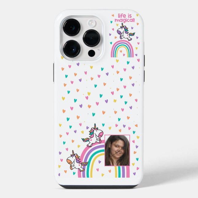 Coque Pour Pour iPhone 14 Pro Max Ajoutez votre photo Coque Apple iPhone 14 Pro Max (Verso)