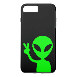 Coque iPhone 7 Plus Alien vert