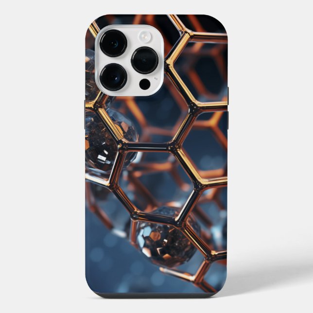 Coque Pour Pour iPhone 14 Pro Max Art Graphene iPhone / coque ipad (Verso)