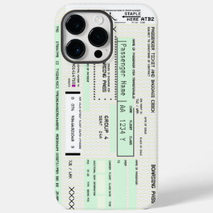 Coque Pour Pour iPhone 14 Pro Max Carte D'Embarquement Personnalisable Ajuster Ce Ve