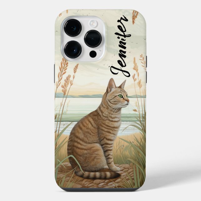Coque Pour Pour iPhone 14 Pro Max Cat iPhone / coque ipad (Verso)