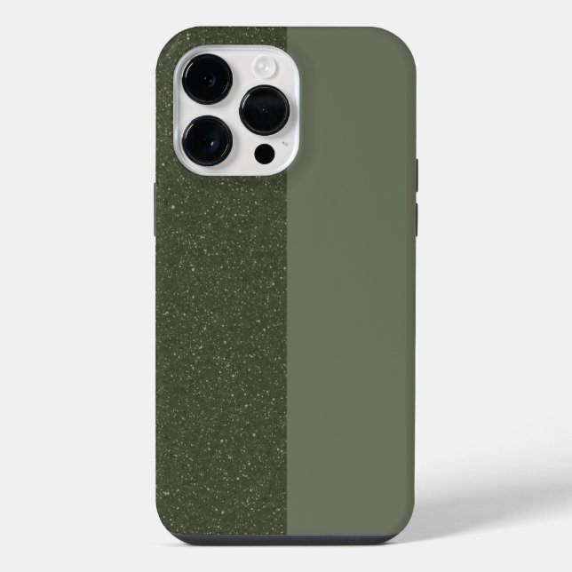 Coque Pour Pour iPhone 14 Pro Max Split Moss Green iPhone 14 Pro Max Coque (Personna (Verso)
