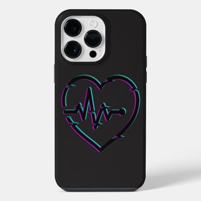 Coque Pour Pour iPhone 14 Pro Max Vérification cardiaque iPhone / coque ipad (Verso)