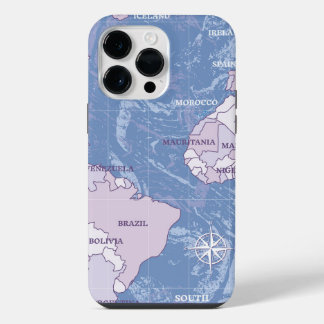 Coque Pour Pour iPhone 14 Pro Max WORLD MAP VOYAGE iPhone 14 PRO MAX COQUE