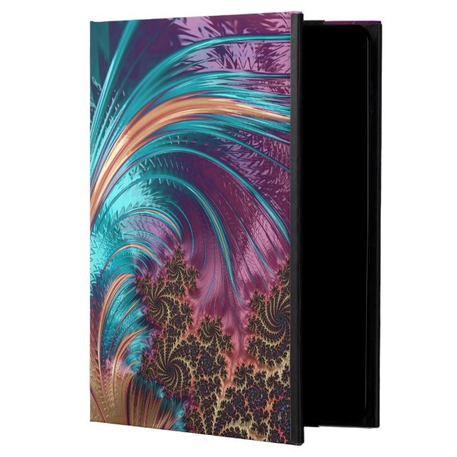 Coque Powis iPad Air 2 Belle conception de plume de fractale (Devant)