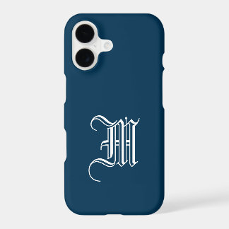 COQUE PRUSSIAN BLUE Solid Arrière - plan iPhone X