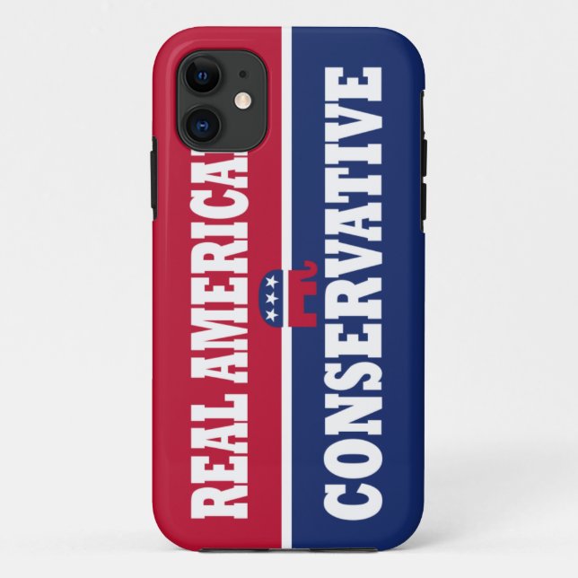 Coque républicain conservateur de l'iPhone 5 (Dos)