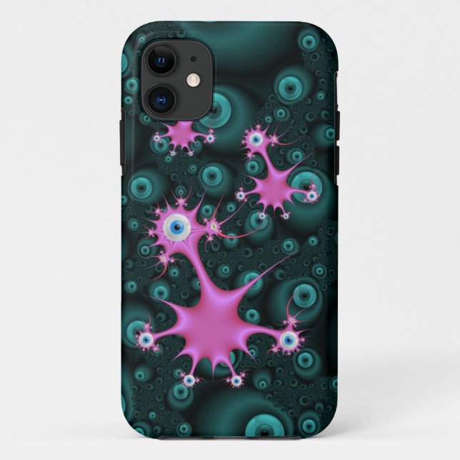 Coque rose Mu iPhone 5 (Dos)