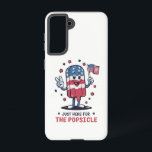 Coque Samsung Galaxy 4 juillet juste ici pour la sucette patriotique<br><div class="desc">4 juillet juste ici pour la sucette USA patriotique</div>