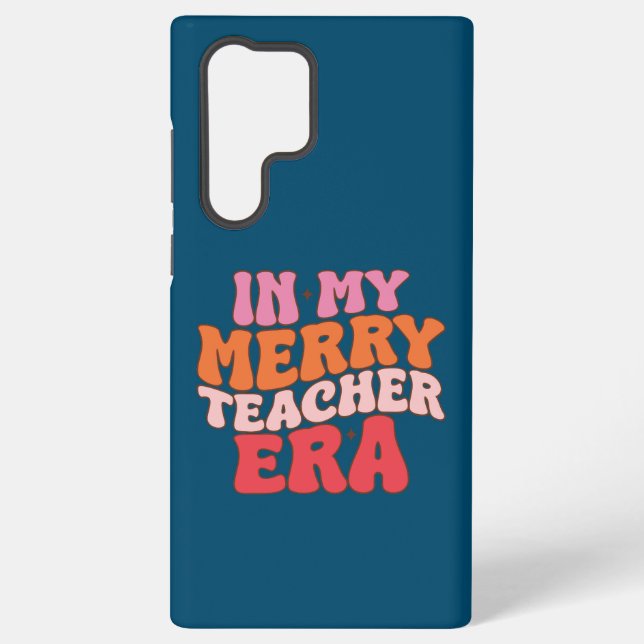 Coque Samsung Galaxy À l'ère de mes Joyeux enseignants - Noël des ensei (Verso)