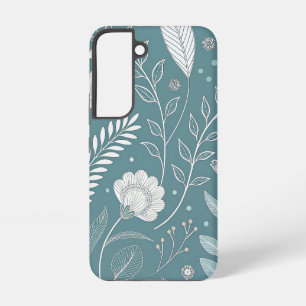 Coque Samsung Galaxy Abstrait Floral Stylisé