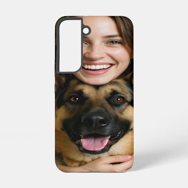 Coque Samsung Galaxy Add German Shepherd Photo Personalize (Verso)