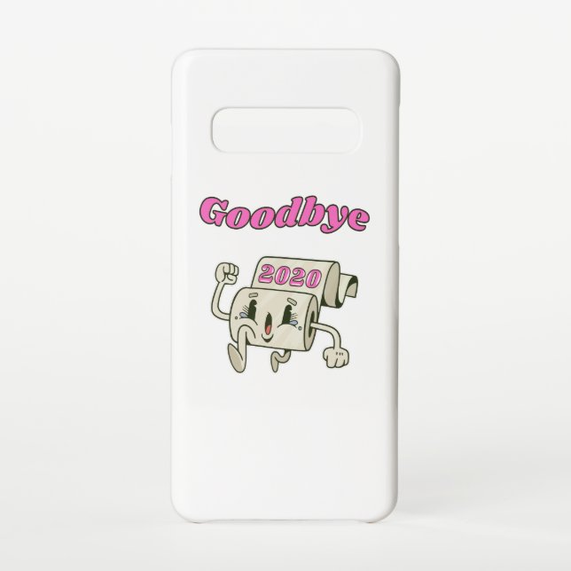 Coque Samsung Galaxy Adieu 2020 - C’est enfin terminé (Dos)