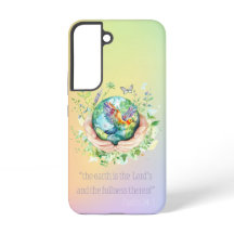Adorable Christian Rainbow Hands Floral Earth Dove