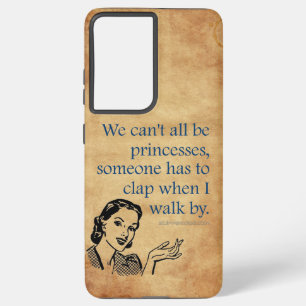 Coque Samsung Galaxy Affiche rétro vintage des princesses de SlipperyJo