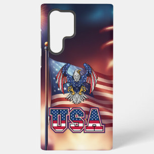 Coque Samsung Galaxy Aigle patriotique américaine