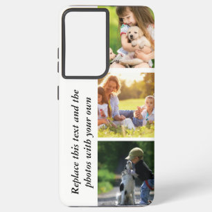 Coque Samsung Galaxy Ajouter votre propre texte et photos
