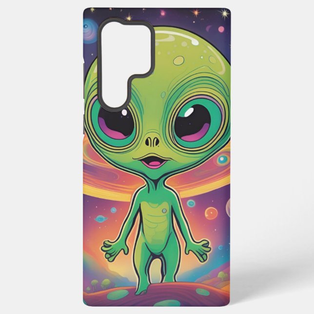 Coque Samsung Galaxy Alien de bébé (Verso)