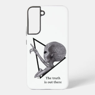 Coque Samsung Galaxy Alien Gris, la vérité est ailleurs