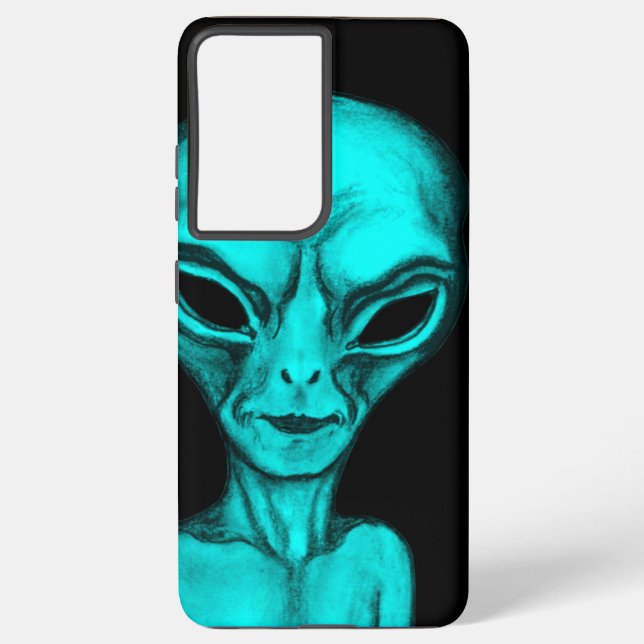 Coque Samsung Galaxy Alien, je veux croire (Verso)