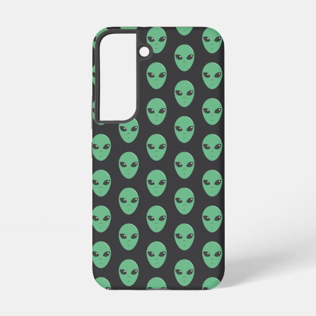 Coque Samsung Galaxy alien verde (Verso)