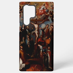 Coque Samsung Galaxy Allégorie de la Crucifixion avec des saints jésuit