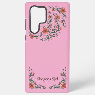 Coque Samsung Galaxy Âme de la Forêt | Floraison folklorique norvégienn
