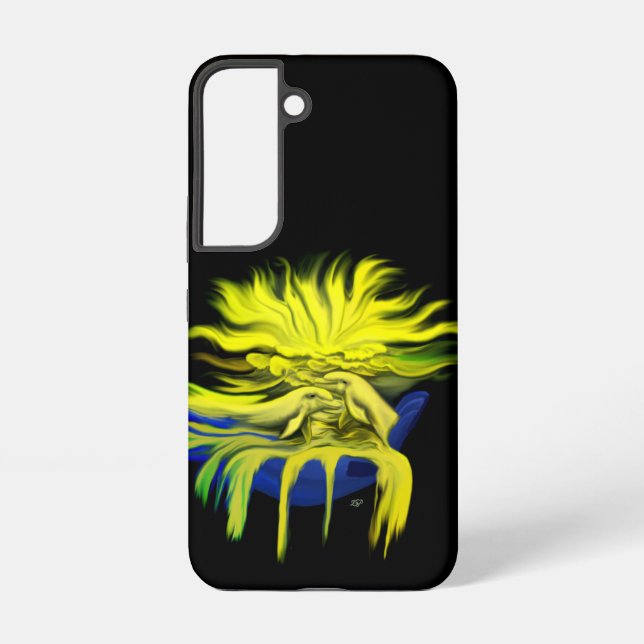 Coque Samsung Galaxy Amour dauphin (Verso)