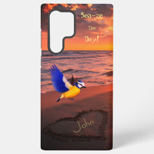 Coque Samsung Galaxy Amour de l'oiseau marin à la mode