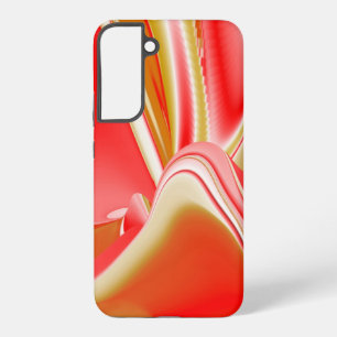 Coque Samsung Galaxy Amour et Or Abstrait 3D Rainbowart